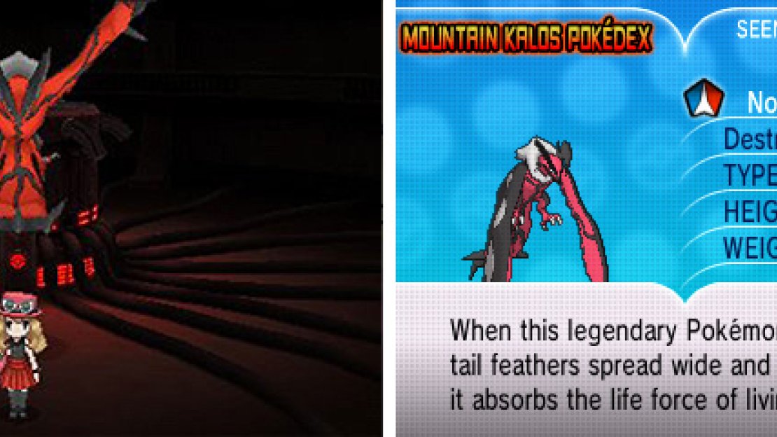 This is Yveltal; Pokémon Y’s unique Legendary.
