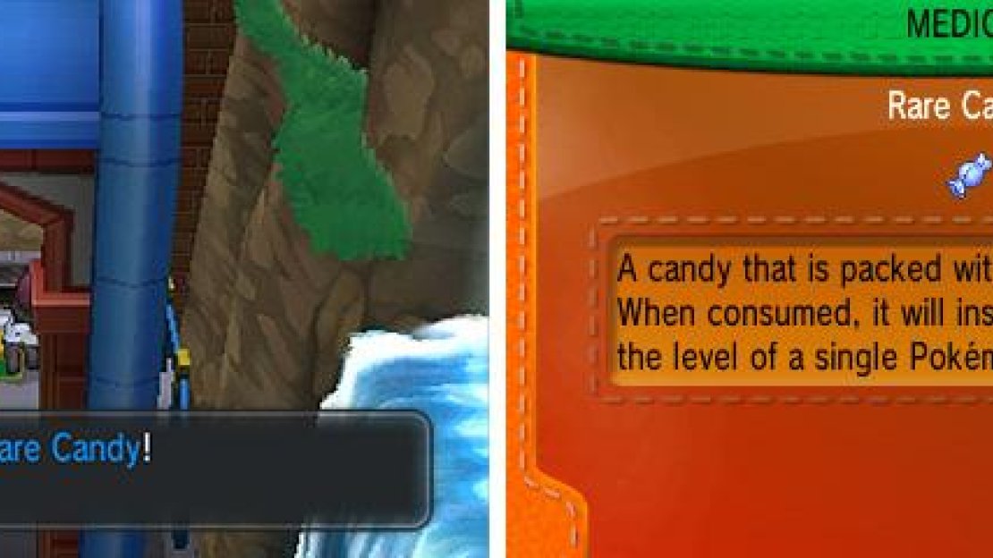 Another Rare Candy to quickly boost the levelling of one of your choice Pokémon!