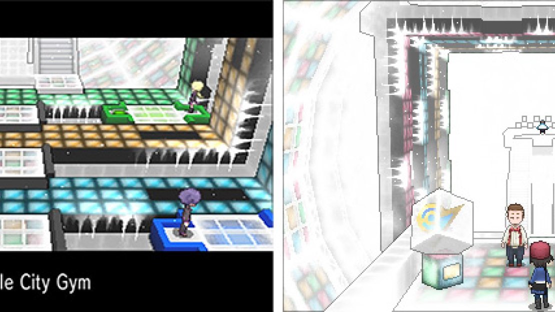 The path through this gym can be a bit mind numbing without a guide.