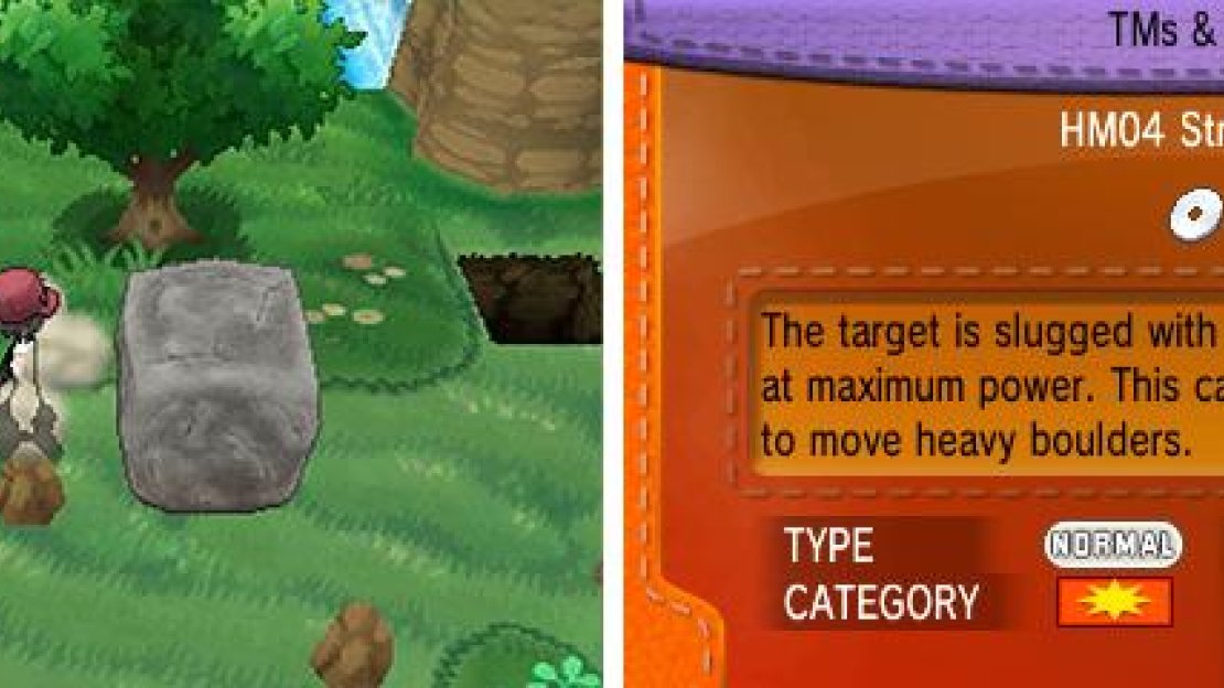 You need the Strength move assigned to move any of these large square blocks.