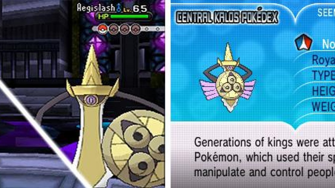 Aegislash can swap between Blade and Shield Forme mid-battle.