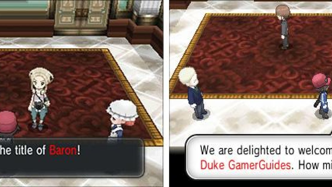 The higher your rank, the stronger the Pokemon nobility you can battle.