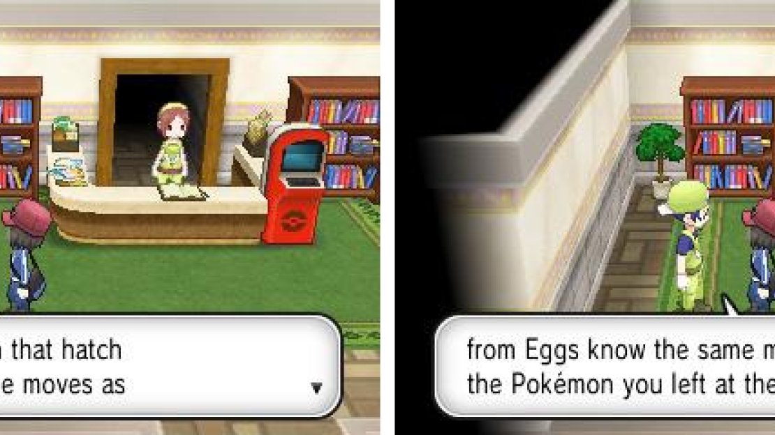 Listen to what the people inside the Pokémon Daycare say to you.