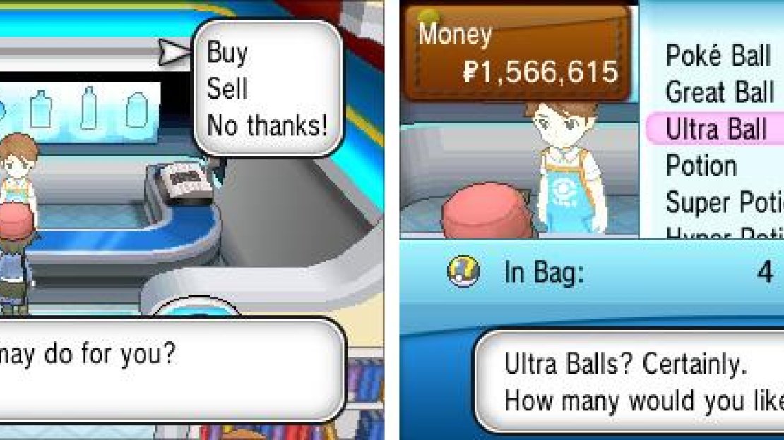 Bring a large number of different Poké Balls so you have no regrets!