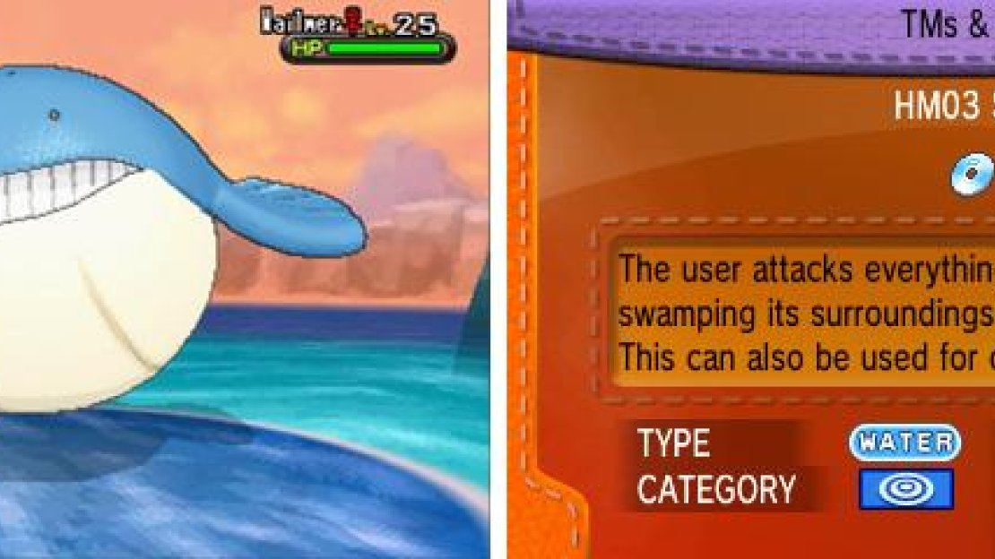 Need a water Pokémon to learn Surf? Try using your fishing rods.