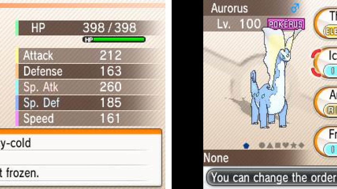 Aurorus (Rock/Ice) has STAB with all three attack moves; sweet!