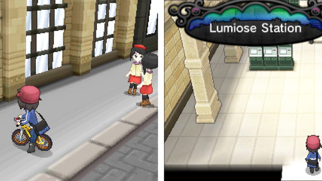 You’ll find Lumiose Station next to the Route 16 gatehouse.
