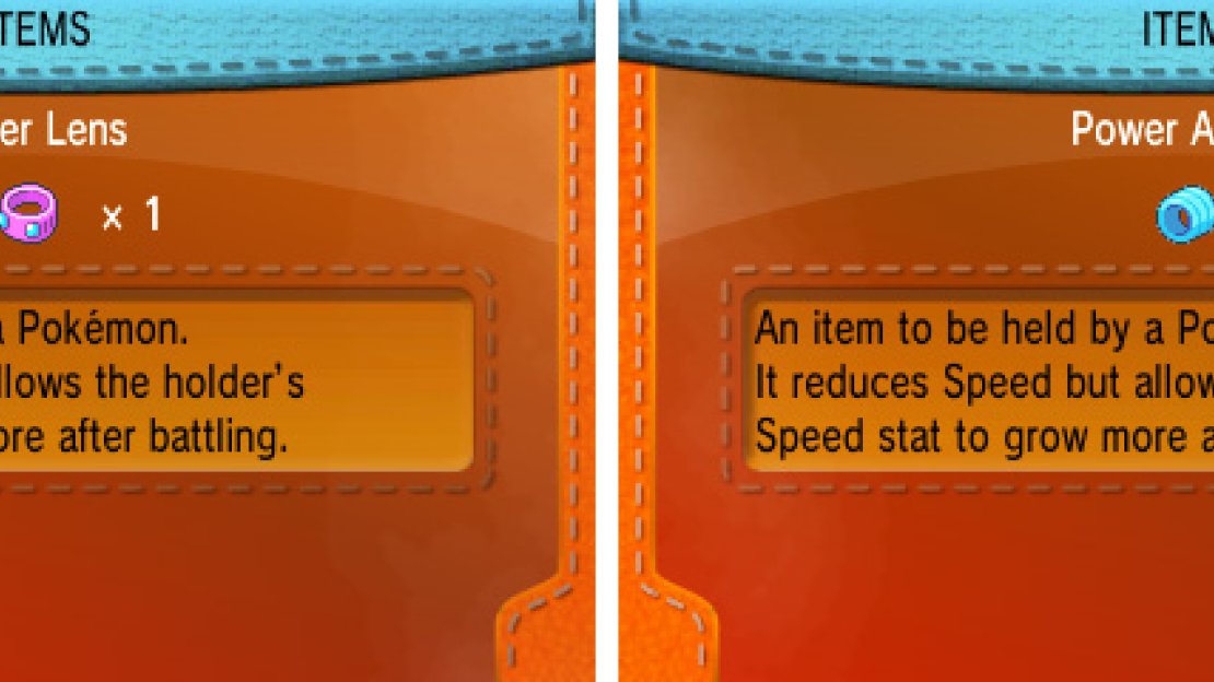 The Power items enhance EVs growth, but reduce your Pokemon’s speed in battle.