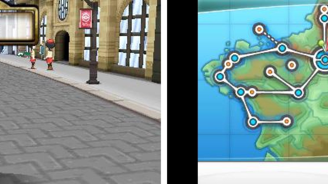 In the distance, you may notice Lumiose Station.