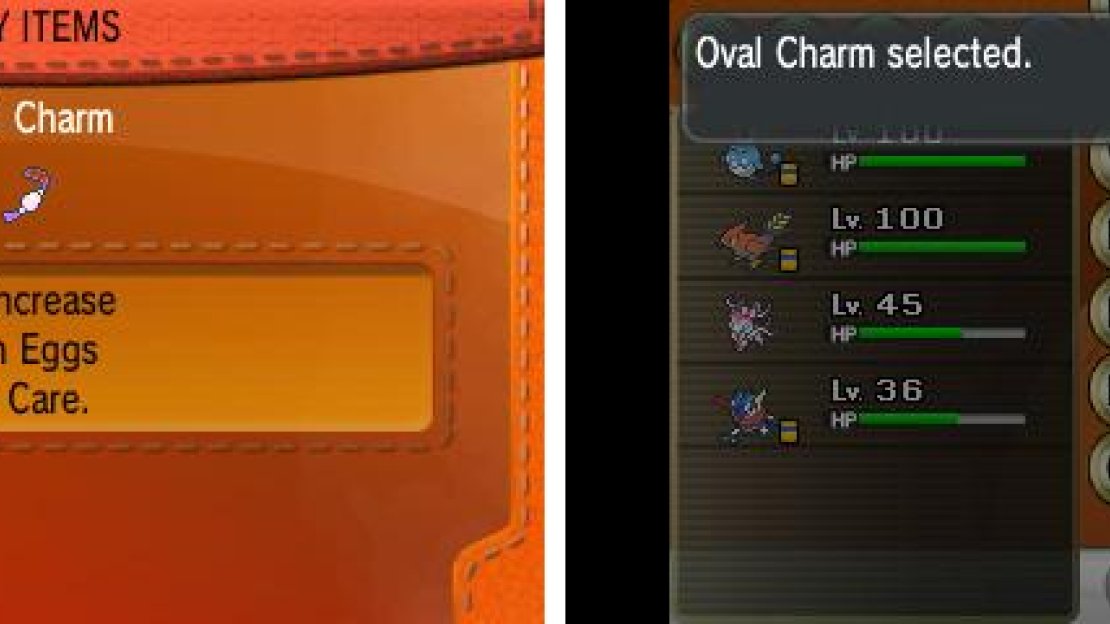 Just having the Oval Charm in your bag will boost your egg-finding rate.