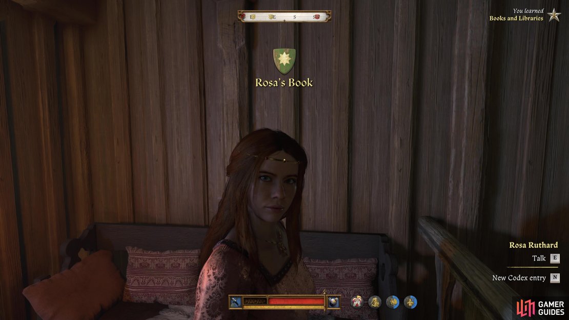 Rosa&rsquo;s Book is a missable Task in Kingdom Come: Deliverance II.
