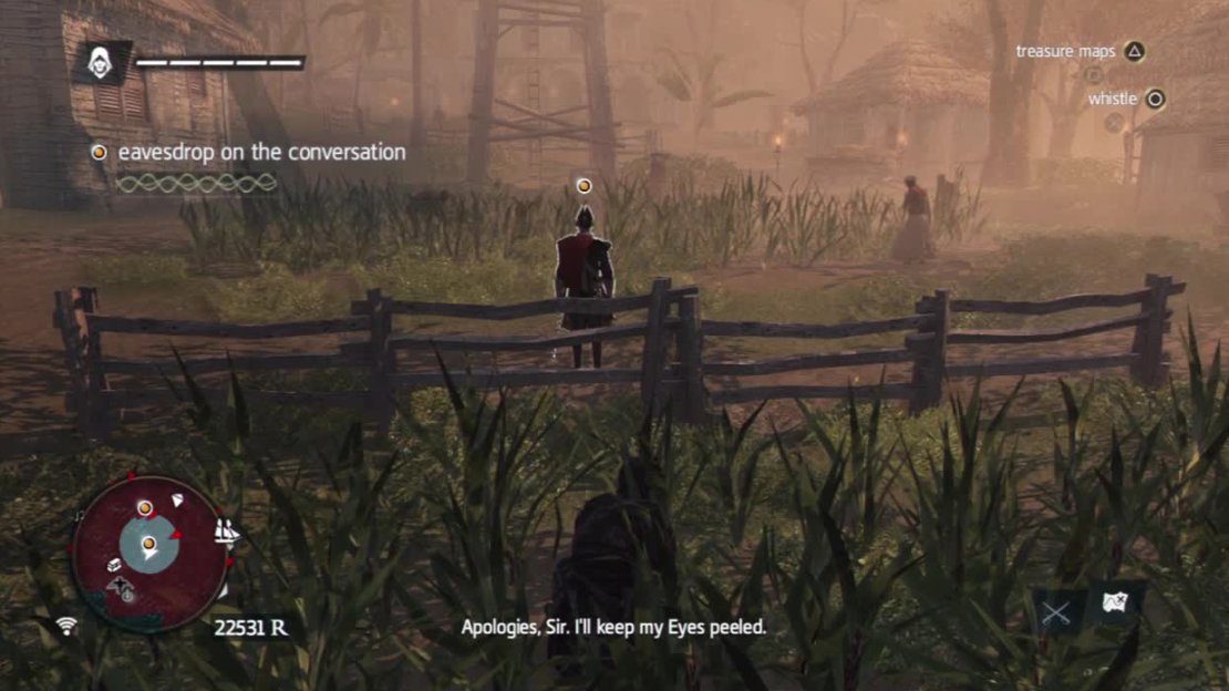 After this point you will have to keep a careful watch for the gunner when moving between stalking zones.