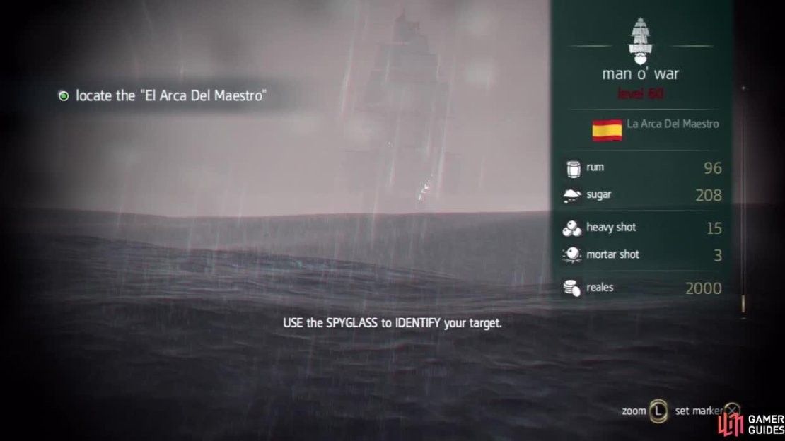 The El Arca Del Maestro is a massive ship so it is not hard to distinguish it from others.