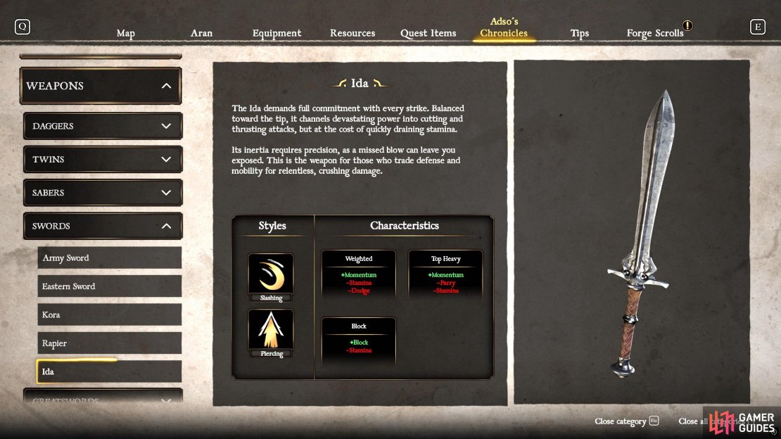 The Ida is the weapon you choose if damage is your only concern.