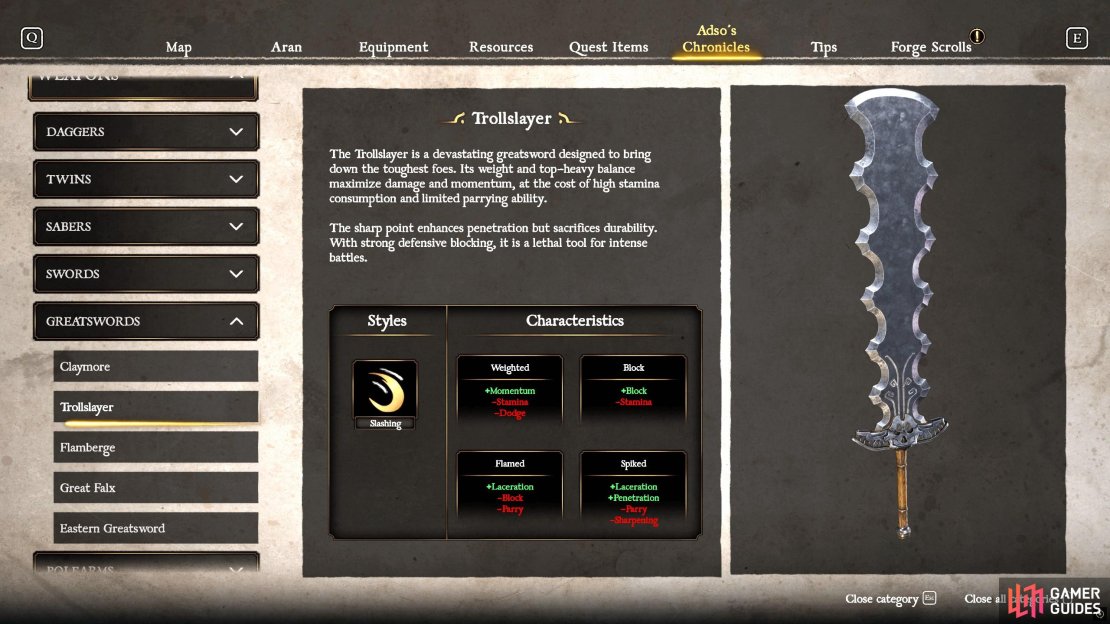 The Trollslayer is the go-to weapon to take down those large, slow enemies where a hard-hitting weapon is what you need.