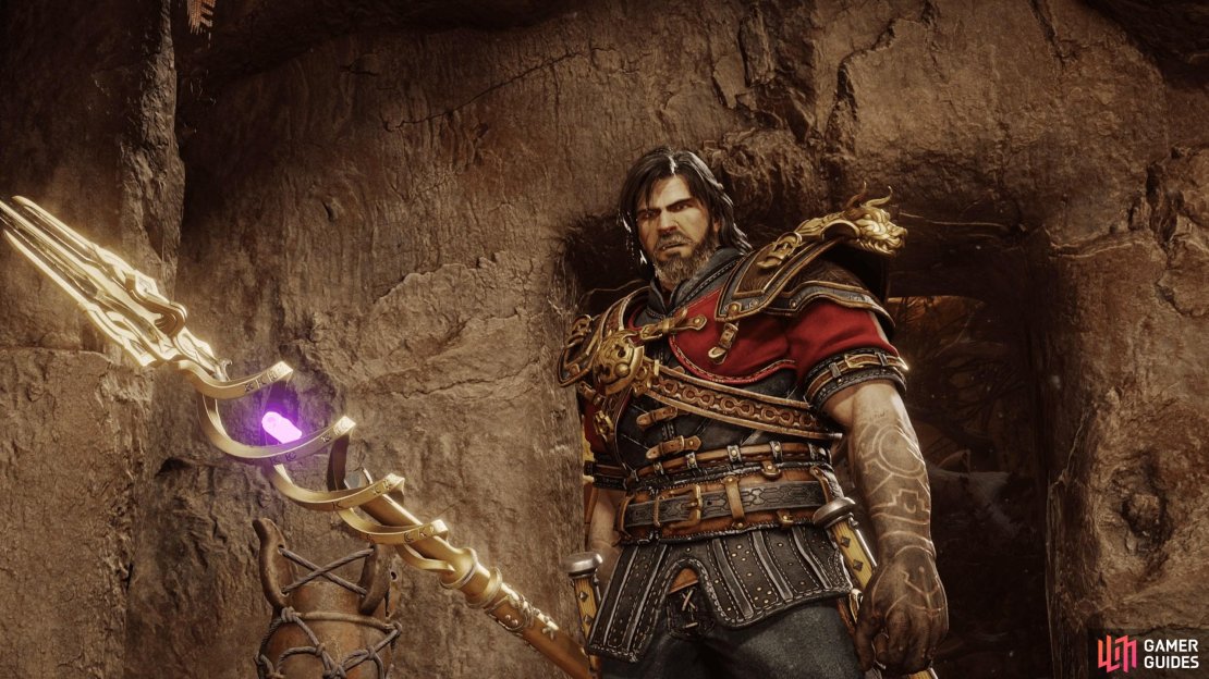To progress the story, you’ll need the Aureus Spear, and to forge it, you’ll need to find its missing parts.