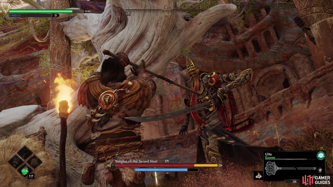 Polearms deal heavy damage to your foes in Blades of Fire.