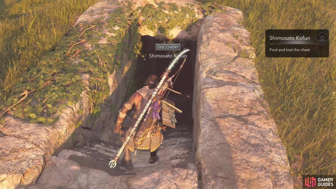 The Shimosato Kofun will require Yasuke in order to get through it.