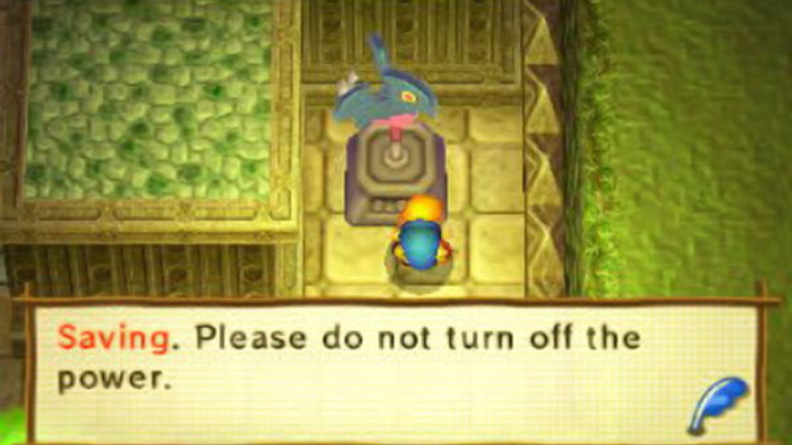 Don’t forget to save your progress before opening the door to the boss’ room!