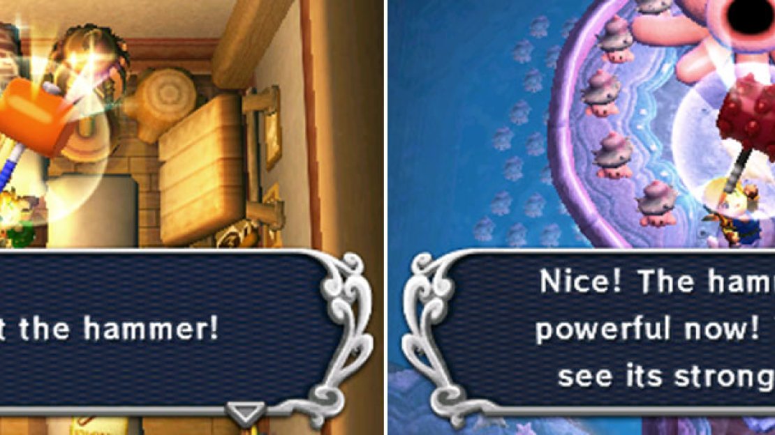 Obtained: Ravio’s Shop  Rent fee: 20 Rupees (discount)  Purchase fee: 800 Rupees  Upgrade and how: Nice Hammer (Mother Maimai)