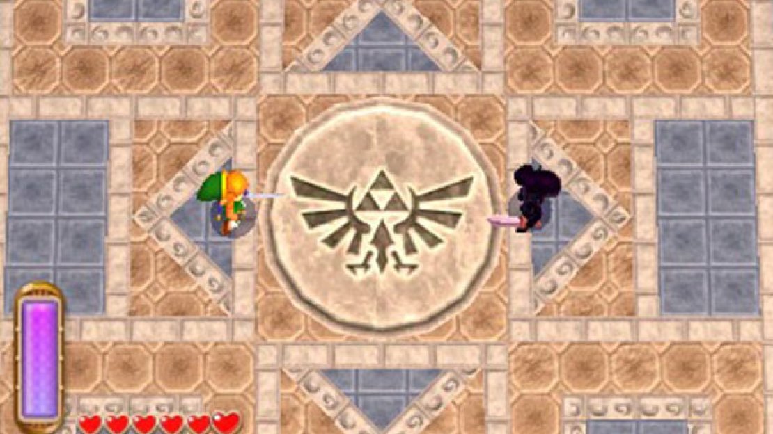 Should the battle drag on for a long time, time may run out and the battle will immediately end. Should this happen, the game will count the number of attacks each Link has made and the one who made the most number of attacks wins the battle–handy if the Shadow Link drank a blue potion, prolonging the fight.