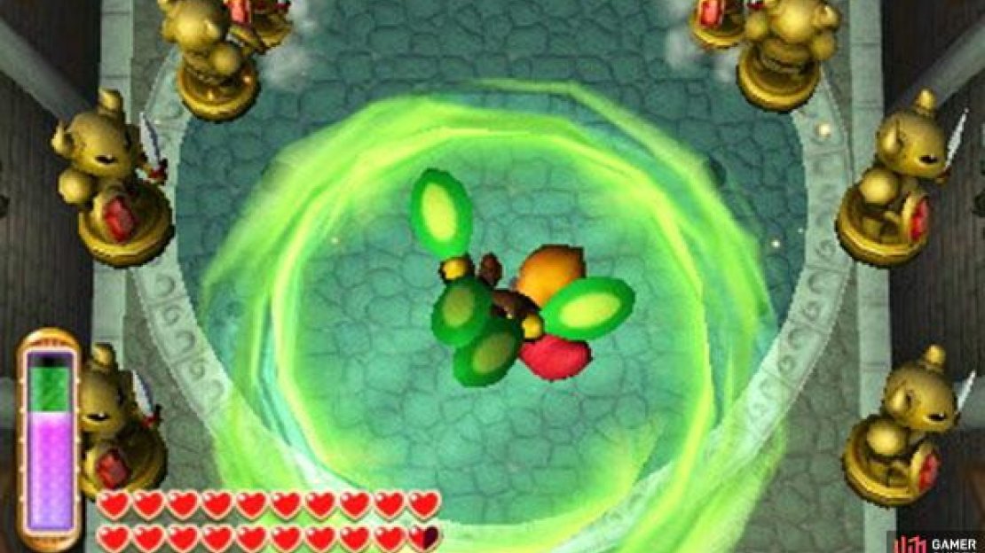 Here is where things ramp up slightly, as the number of floors increases and the monsters get tougher, but nothing you can’t handle. At this point, be sure to bring along the Tornado Rod and health-restoring potions if you haven’t done so already. Also; Floor 11 and above all have a slippery floor.