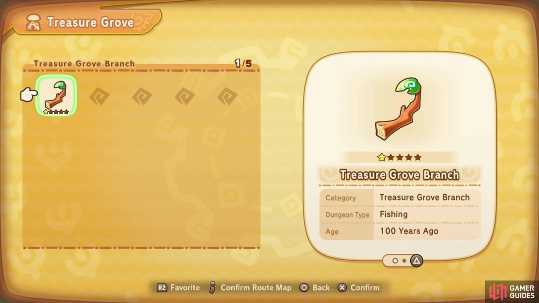 If you play with friends, you will get a Treasure Grove Branch that will recreate their treasure grove - share the spoils!