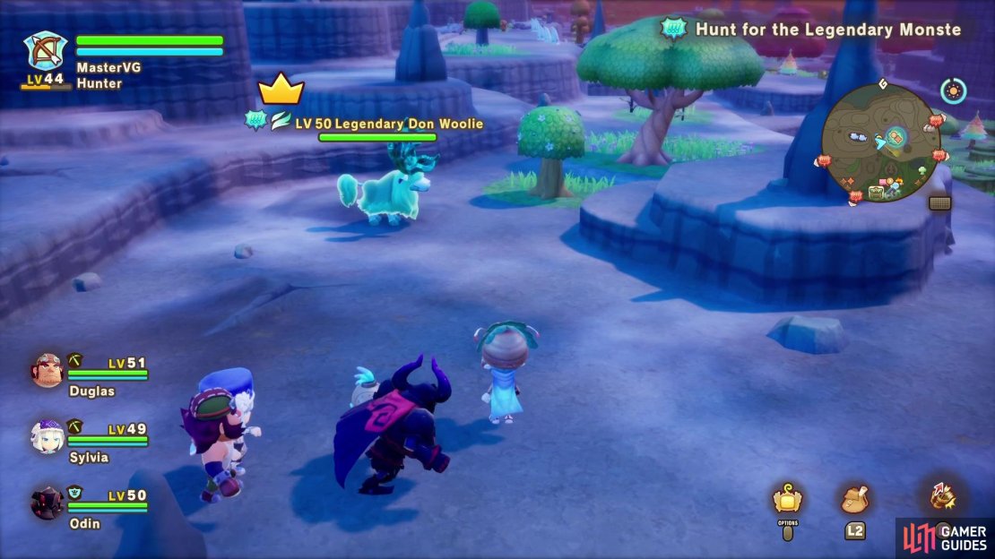 The Legendary Don Woolie is a boss-type enemy found in Ginormosia.