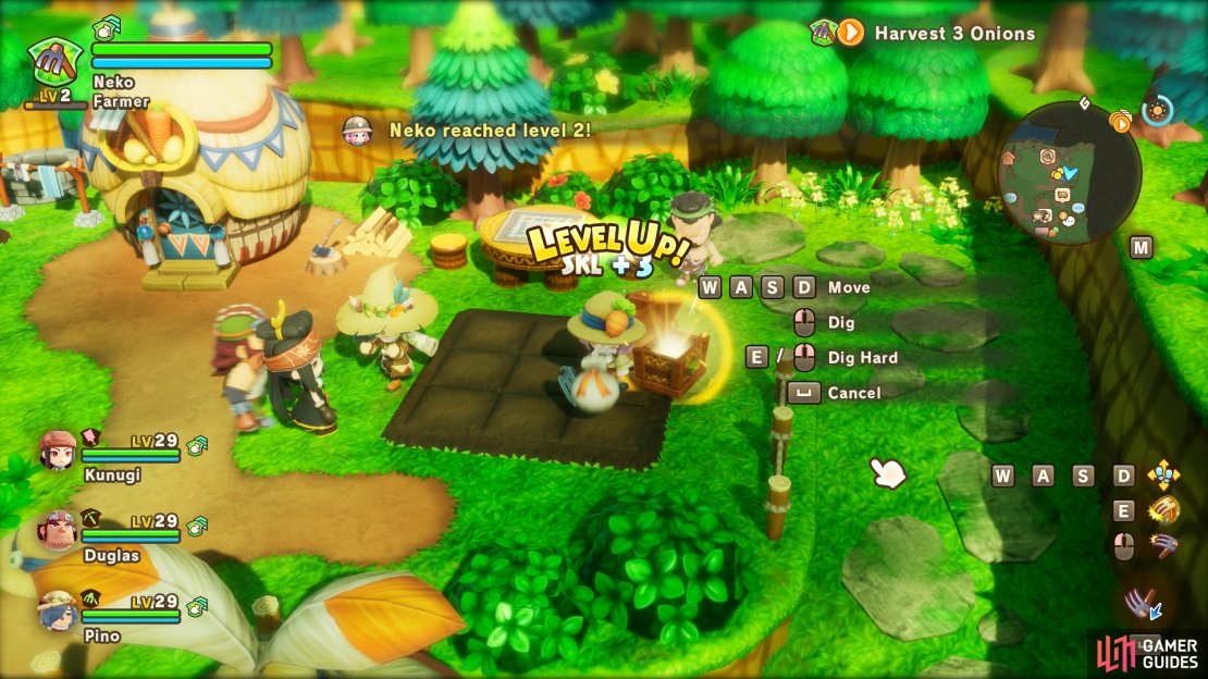 Farming in Fantasy Life i