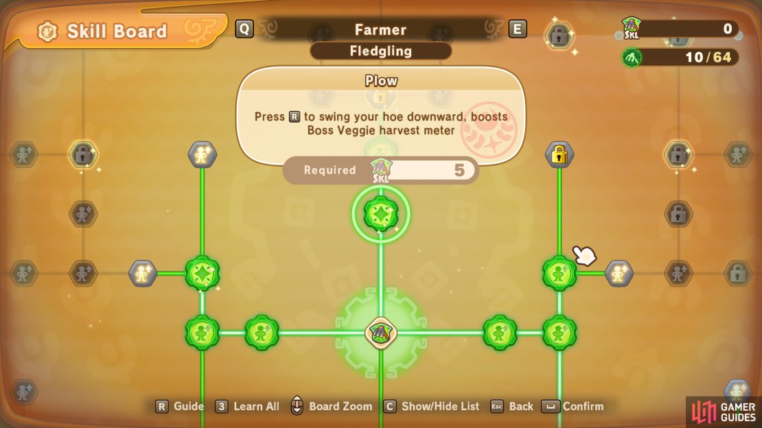 Farmer skills