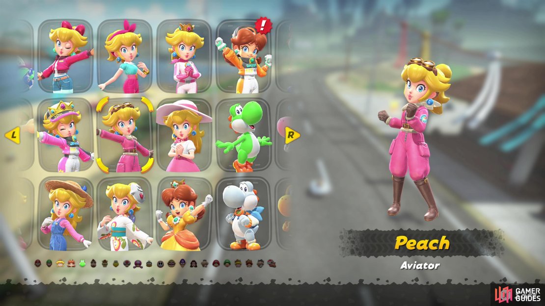 There are over 100 costumes to unlock in Mario Kart World.