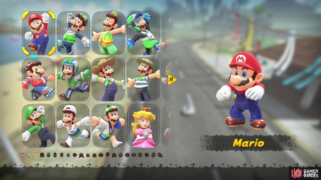 Mario has nine costumes to unlock in Mario Kart World.