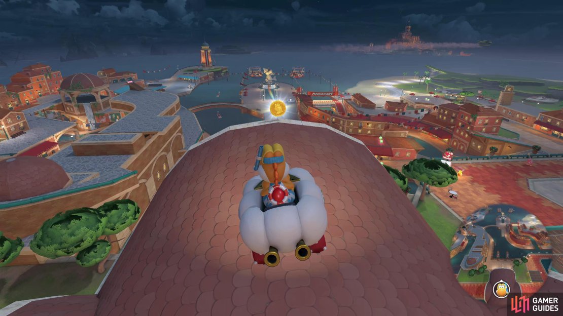There are 200 Peach Medallions to find in Mario Kart World’s Free Roam mode.