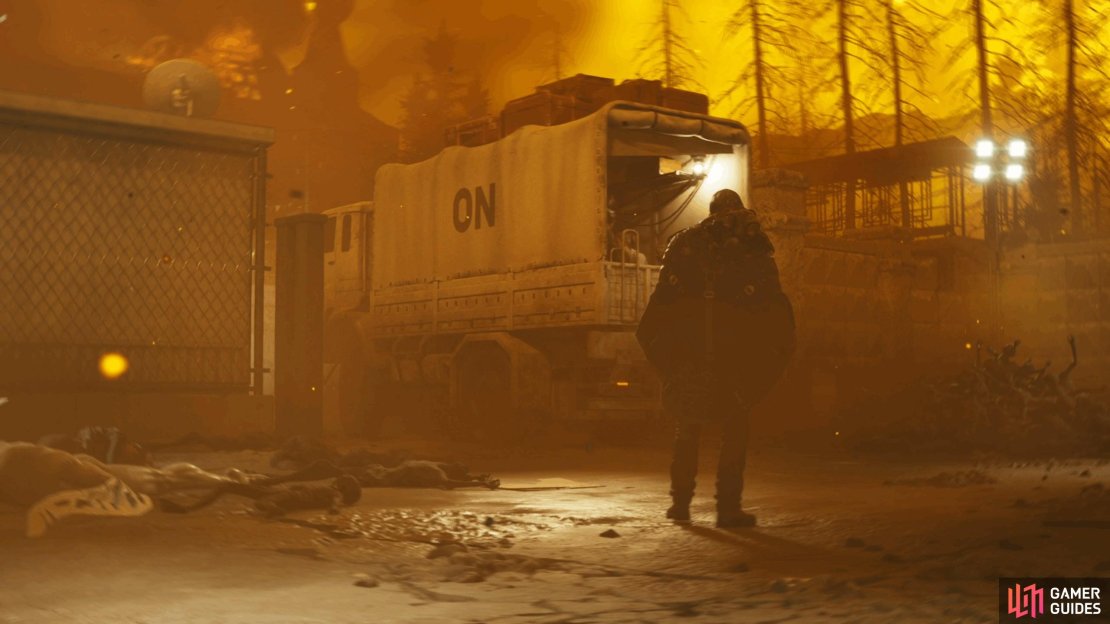 A Light in the Dark is a Good Deed in the Tulja region. Rescue the four survivors before you evacuate!