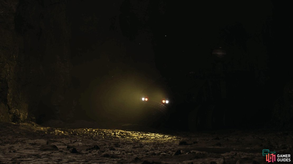 Auriga Museum is hidden deep within a cave. You’ll need two Key Items to get into this area.