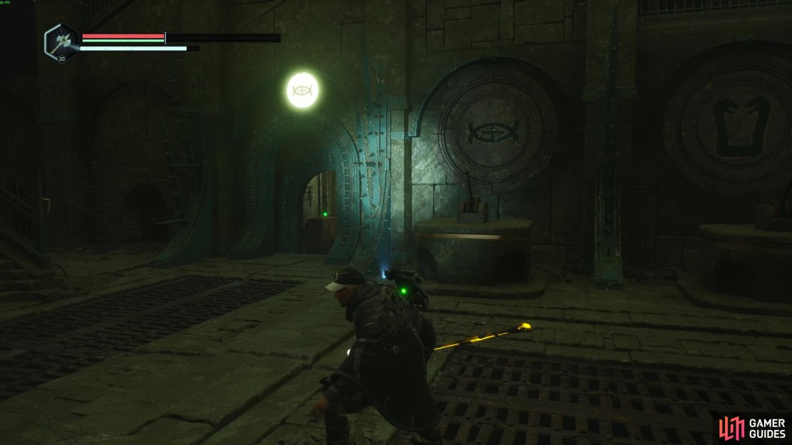 Activating various pressure plates will allow you to run down the levers in the cages. The levers then open various doors. Image via Gamer Guides / Nacon.
