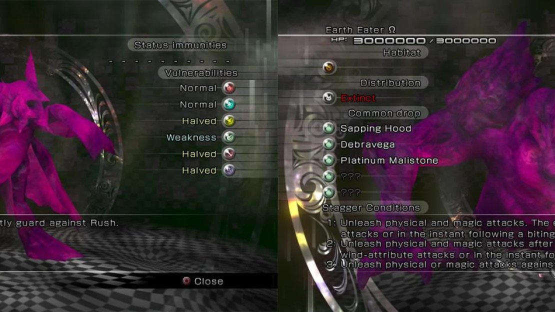 Attack the Sahagin with Wind. You must have strong magic resistance for the Earth Eater. Wind attacks are useful too.