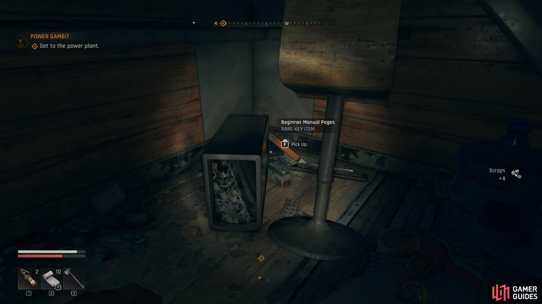 Here’s how to find the beginner Manual Pages in Dying Light The Beast. Image via Gamer Guides / Techland.