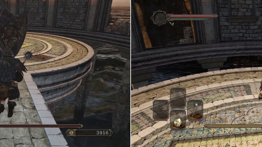 This only works when none of the two outer arena rings have been raised.