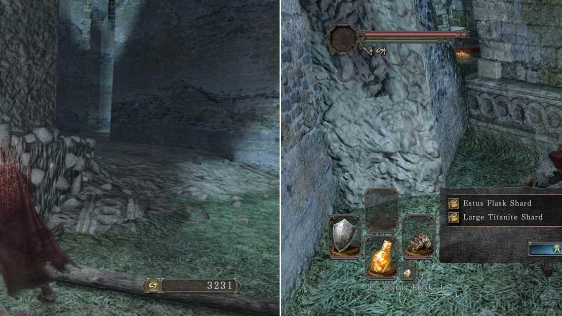 Just behind where the Undead Jailer was chilling; there’s a hard-to-spot pathway.