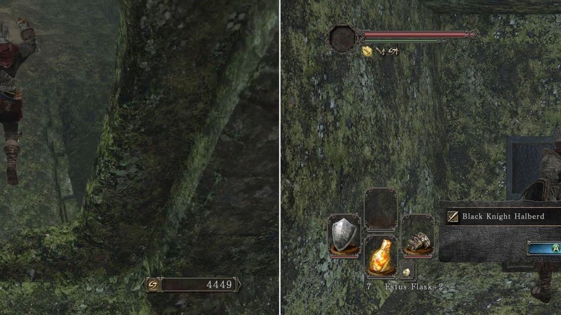The Black Knight Halberd is back from Dark Souls 1!
