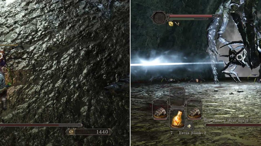 Buff your weapon with Lightening (or use lightening-based attacks) to deal additional bonus damage to the spiders and the boss.