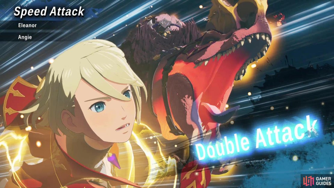 If you counter with a dominant attack type while your Monstie targets the same part with the same dominant attack type, you’ll perform a Double Attack!