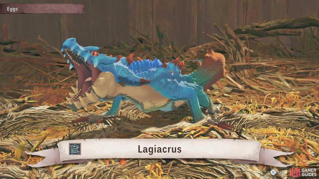 You’ll get a Lagiacrus egg from the Invasive Plesioth’s den - reestablish the monster in Mirror Lake and raise its rank up to also get the Ivory Lagiacrus variant!