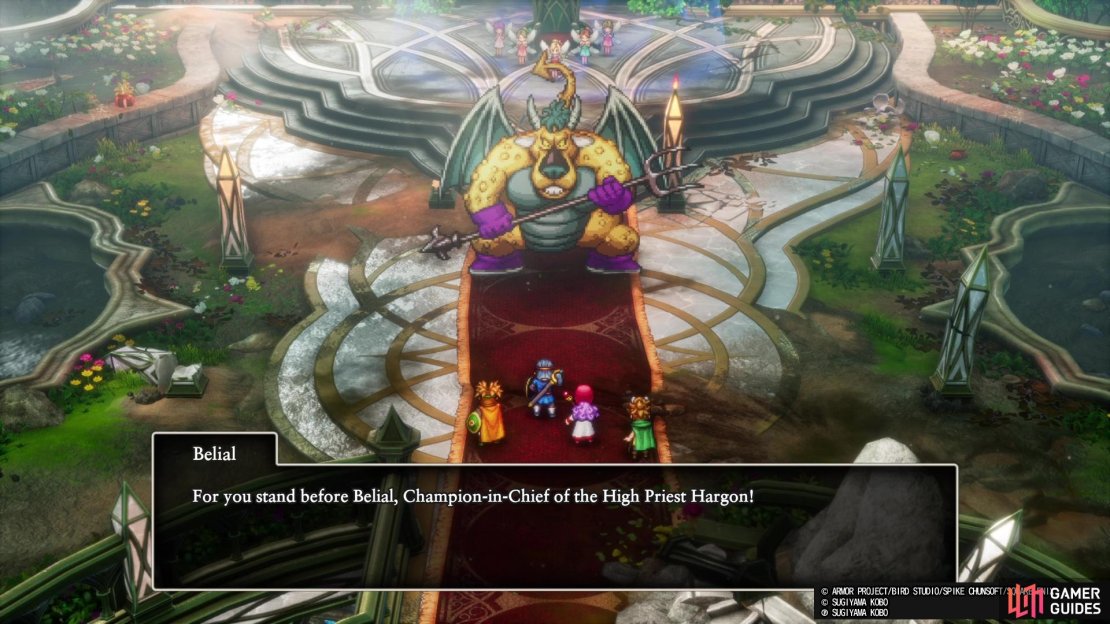 Belial is one of Hargon&rsquo;s lieutenants and is a very strong boss.