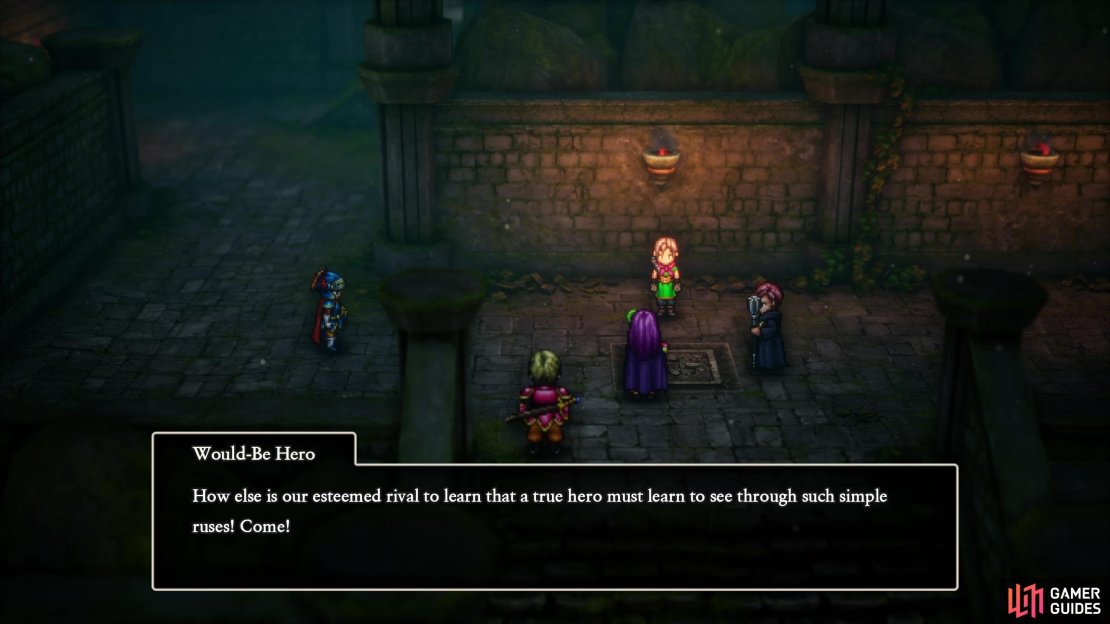 You&rsquo;ll encounter some duplicitous would-be heroes when you enter Erdrick&rsquo;s Hollow, but fortunately they&rsquo;re not serious rivals.