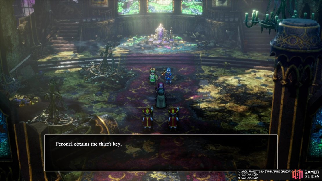 You won&rsquo;t be able to miss the Thief&rsquo;s Key, as it&rsquo;s given to you during the main story.