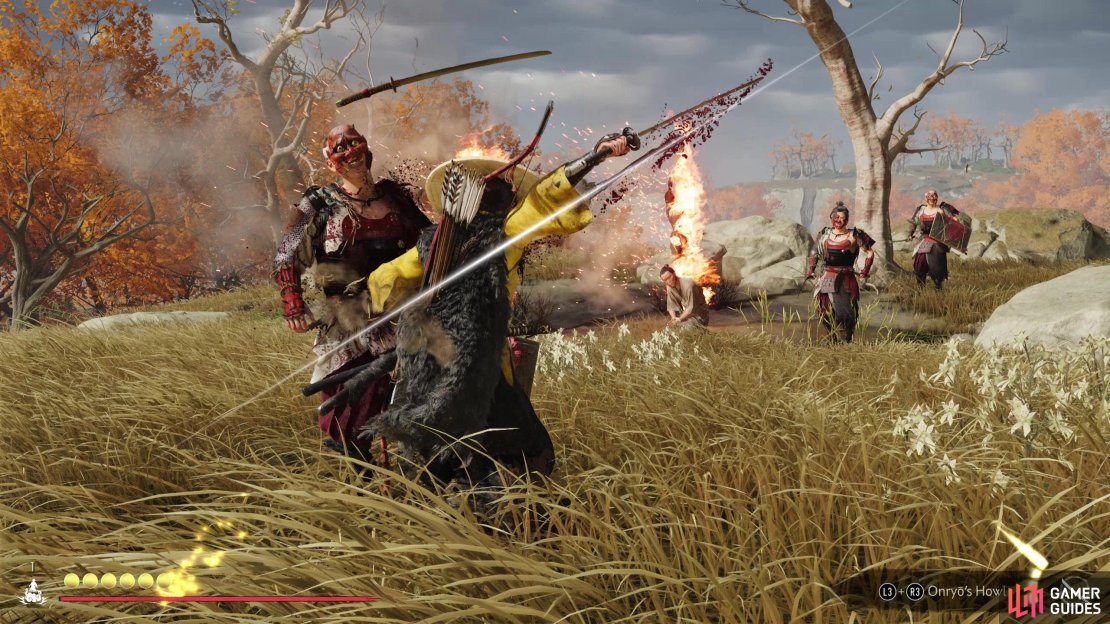 Standoffs allow you to thin the herd before engaging in general melee - watch the feet and attack when they charge!