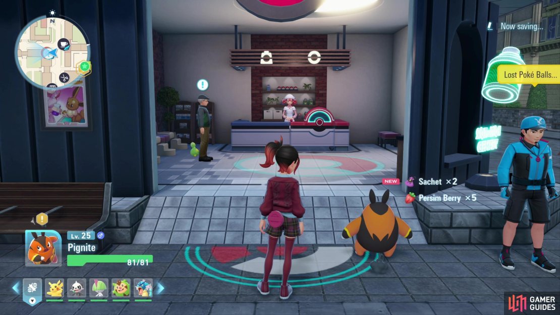 Speak with Jardin in the Vernal Pokémon Center to begin the quest.