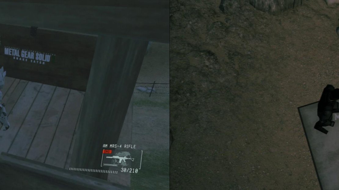 Metal Gear Solid 3: Snake Eater and Metal Gear Solid V: Ground Zeroes.
